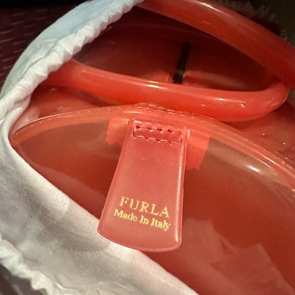 Furla Glossy Transparent Satchel - Picture 3 of 3